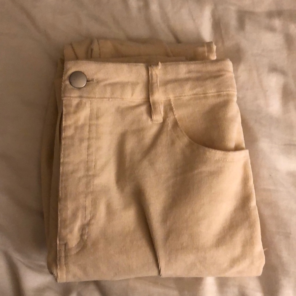 Cream pants